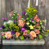 Fresh box of blooms that look like they&#039;ve been hand picked from