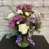 Beautiful lavender, white and purple bouquet...great for any occasion!