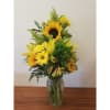 A bright Sunny mix of Yellow flowers. Perfect to brighten any one