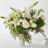 Indulge in the beauty of simplicity with our white fresh modern bouquet