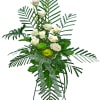 Pay your respects to a loved one with this simple standing spray