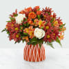 Our handcrafted Shades of Autumn Bouquet is designed to bring the comfort