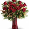 Dazzling and delightful. A dozen red roses make a dashing holiday gift