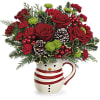 Whether filled with festive flowers for Christmas or hot cocoa in the