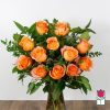 Indulge in the timeless elegance of our Medium Stem Rose Arrangement, meticulously