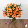 Indulge in the timeless elegance of our Medium Stem Rose Arrangement, meticulously