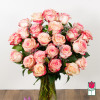 Indulge in the timeless elegance of our Medium Stem Rose Arrangement, meticulously