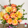 Elevate your space with the Beretania Florist Compact Bouquet, a charming floral