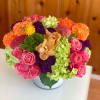 A beautiful collaboration of seasonal color. A show stopping statement piece perfect