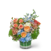 Our Meadow Garden flower design is a delightful masterpiece that effortlessly captures