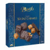 9 pieces of sweet &amp; savory sea salt caramels 