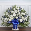 Offer the peace and tranquility that comes from classic blue and white
