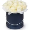 1 Dozen White Roses 