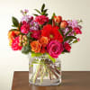 The Fiesta Bouquet is composed of a lively mix, fit to celebrate