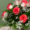 &#039;Blush&#039; roses, delicately complemented by the ethereal beauty of Baby&#039;s Breath, and