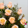 1 Dozen Premium Extra Long Stem Peach Roses 

Indulge in the timeless