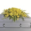 To whom Favorite Color was yellow. This beautiful Casket Spray can show