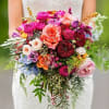 For the modern Bride that likes a cascading bouquet. this one is