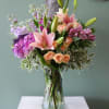 A beautiful spring arrangement to send on any happy occasion! 