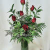 Revel in the allure of our modern floral arrangement- featuring six stunning