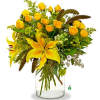 Introducing our luxurious Flower Arrangement named &quot;Good as Gold,&quot; an opulent blend