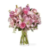 Delivered to a service or to a home, these soft pink blooms