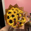 Sunflowers bouquet 

If you want to request a color wrapping of your