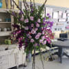 This beautiful standing spray is perfect for any celebration of life or