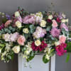 This is a gorgeous option for a funeral service or church. This