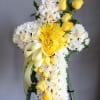 FUNERAL/SYMPATHY ARRANGEMENT ~ Beautifully designed crosses designed specifically for your loved one.
