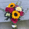 Elevate any occasion with our Summer Days arrangement!  Featuring 6 vibrant
