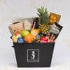 The gift of good taste! Send this gourmet gift basket of fruit
