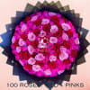 Rose Colors:
Red and assorted pinks

Wrap Paper is subject to change based on