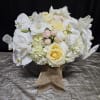 a high end item for everyone and every occasion.
utilizing light color flowers.