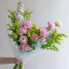 Bouquet in the style of wild flowers. For those who want to