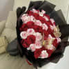 Roses  pink  and red available in two, three, and four