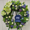This is a colorful option for a funeral service, church or graveside.