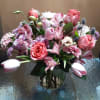 Delivered once a week
Flower arrangements of Designer&#039;s Choice in a vase
