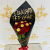 Celebrate their big achievement with a bloom of joy! Perfectly crafted graduation