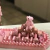 Floral letter with chocolates for the newborn little girl or boy. Comes