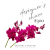 Our Designer&rsquo;s Choice arrangement, valued at $300, is a curated masterpiece that