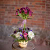 A fun favorite floral design. Colors will vary based on inventory. Long