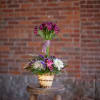 A fun favorite floral design. Colors will vary based on inventory. Long