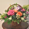 The designer will select only the best flowers of the day to