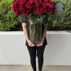 Behold a majestic ode to romance from Irvine Village Flowers! This breathtaking