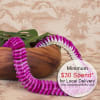 Our Fancy Orchid lei is an exceptional value, offering both beauty and