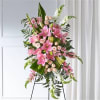 Our Elegant Embrace Standing Spray shares the warmth and comfort your loved