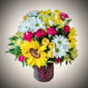 Bursting with brightness and joy, Sunny Celebration is the perfect arrangement to