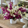 Brighten any space with our Tropical Garden Dendrobium Orchid Arrangement&mdash;an eye-catching blend