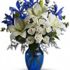 As open and bright as a winter&#039;s sky, this exquisite mix of
